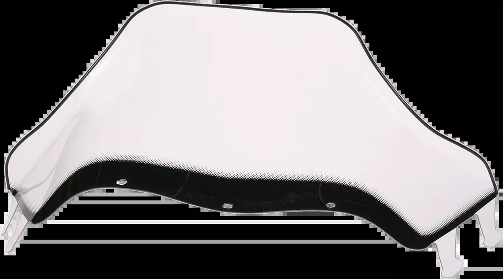 Sno-Stuff 14 Inch Clear Windshield w/Black Gradient